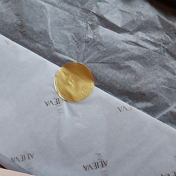 NWT Alieva Dasha Modern midi dress in black size xl - Picture 14 of 16